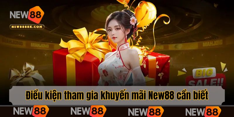 Điều kiện tham gia khuyến mãi New88 cần biết