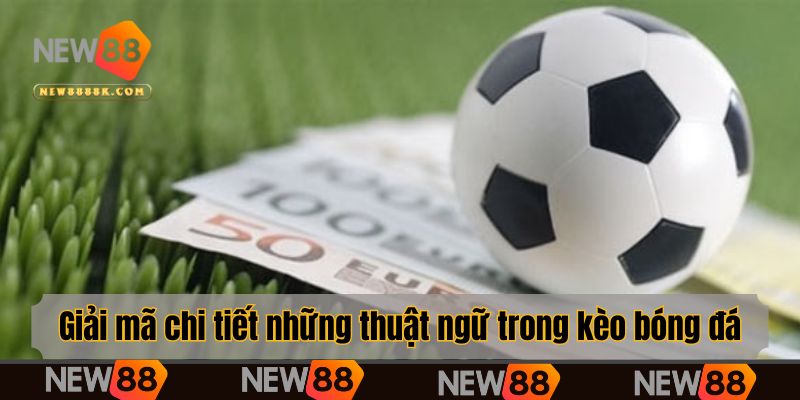 Giải mã chi tiết những thuật ngữ trong kèo bóng đá