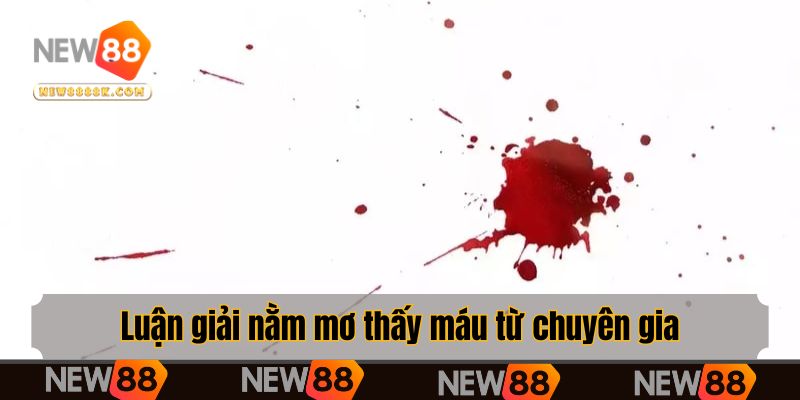 Luận giải nằm mơ thấy máu từ chuyên gia