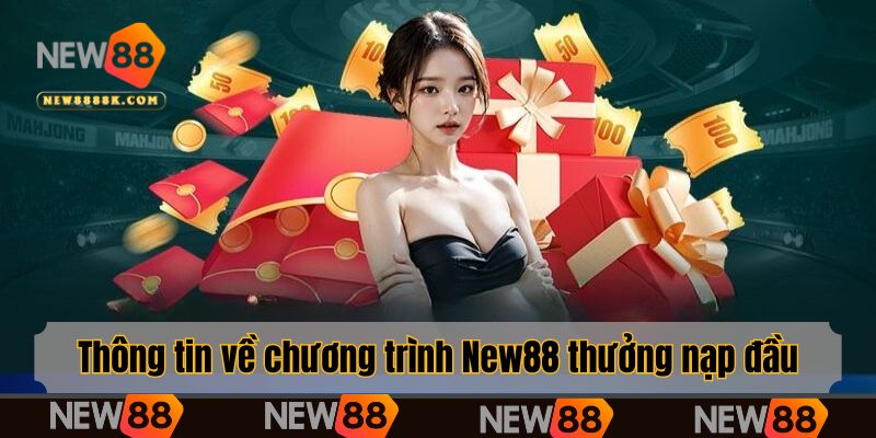 Thông tin về chương trình New88 thưởng nạp đầu
