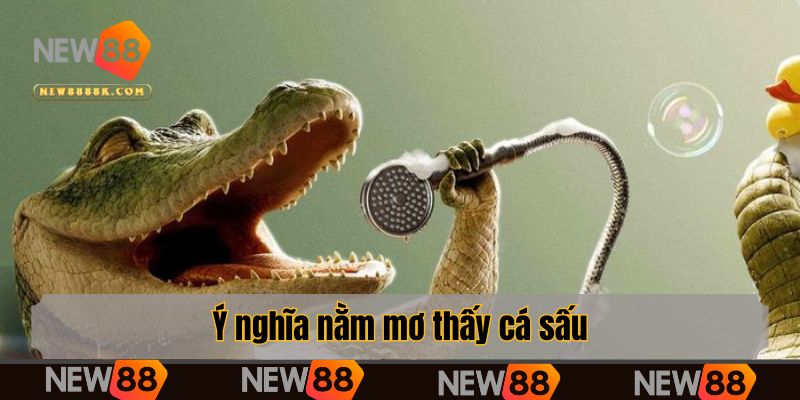 Ý nghĩa nằm mơ thấy cá sấu